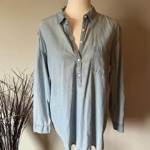 Lucky Brand Light Blue Button Down Shirt
